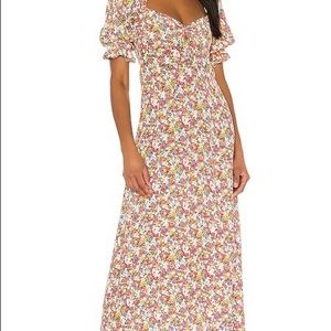 Faithful the brand; X Revolve Lennox Midi dress. Size small/4